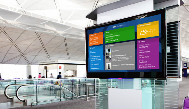 Using Digital Signage to Improve Communication With Supermarket Customers